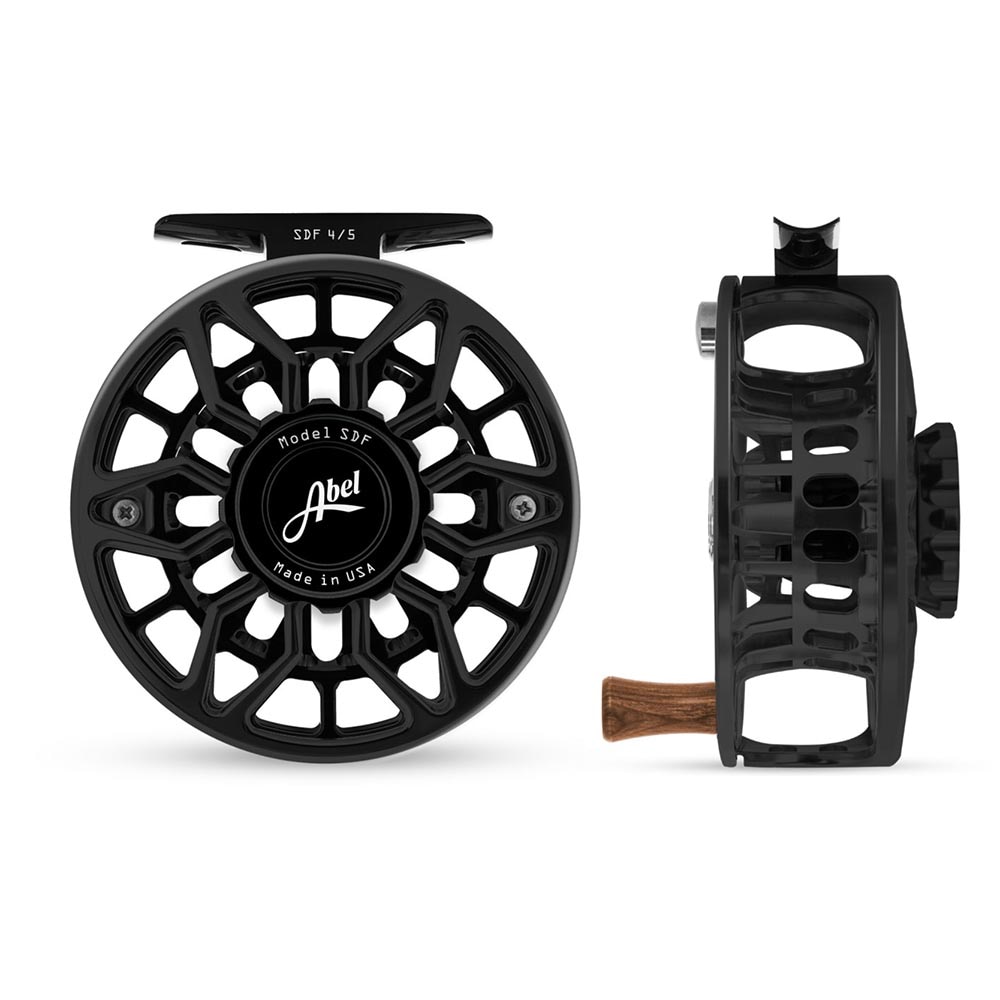 Abel SDF 5/6 Reel Ported in Gloss Black